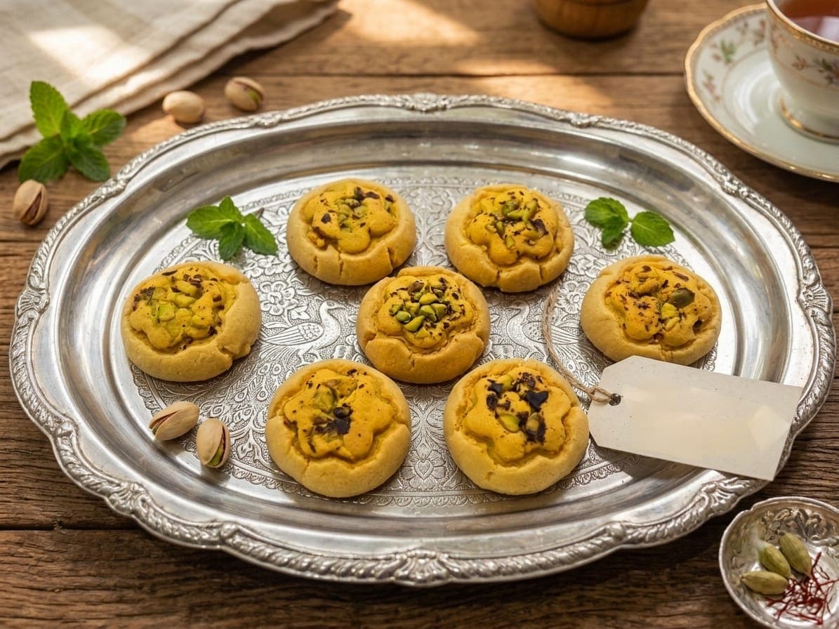 Kesar Pista Cookies