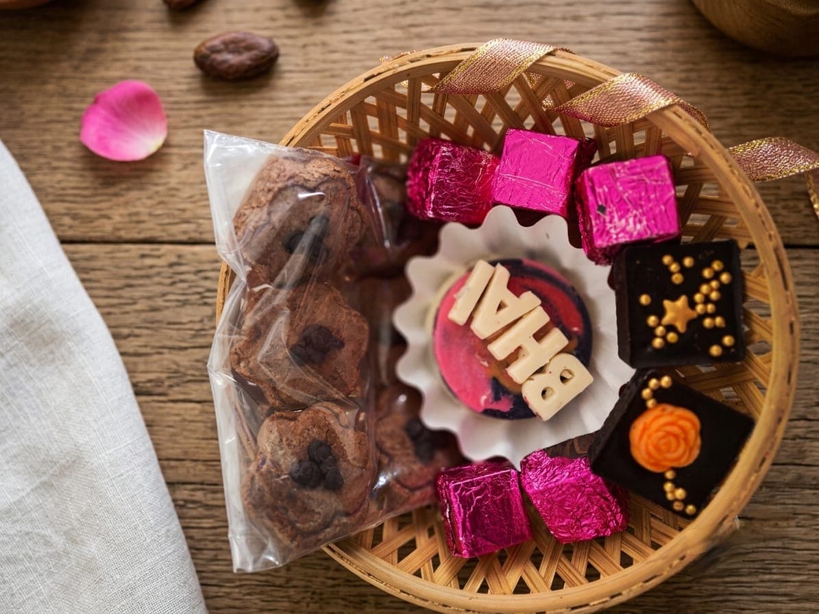 Mini Rakhi Hamper Basket
